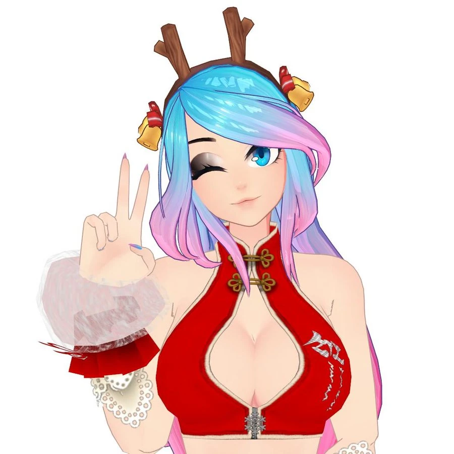Silvervale Christmas 2019 Reindeer Pirtrait