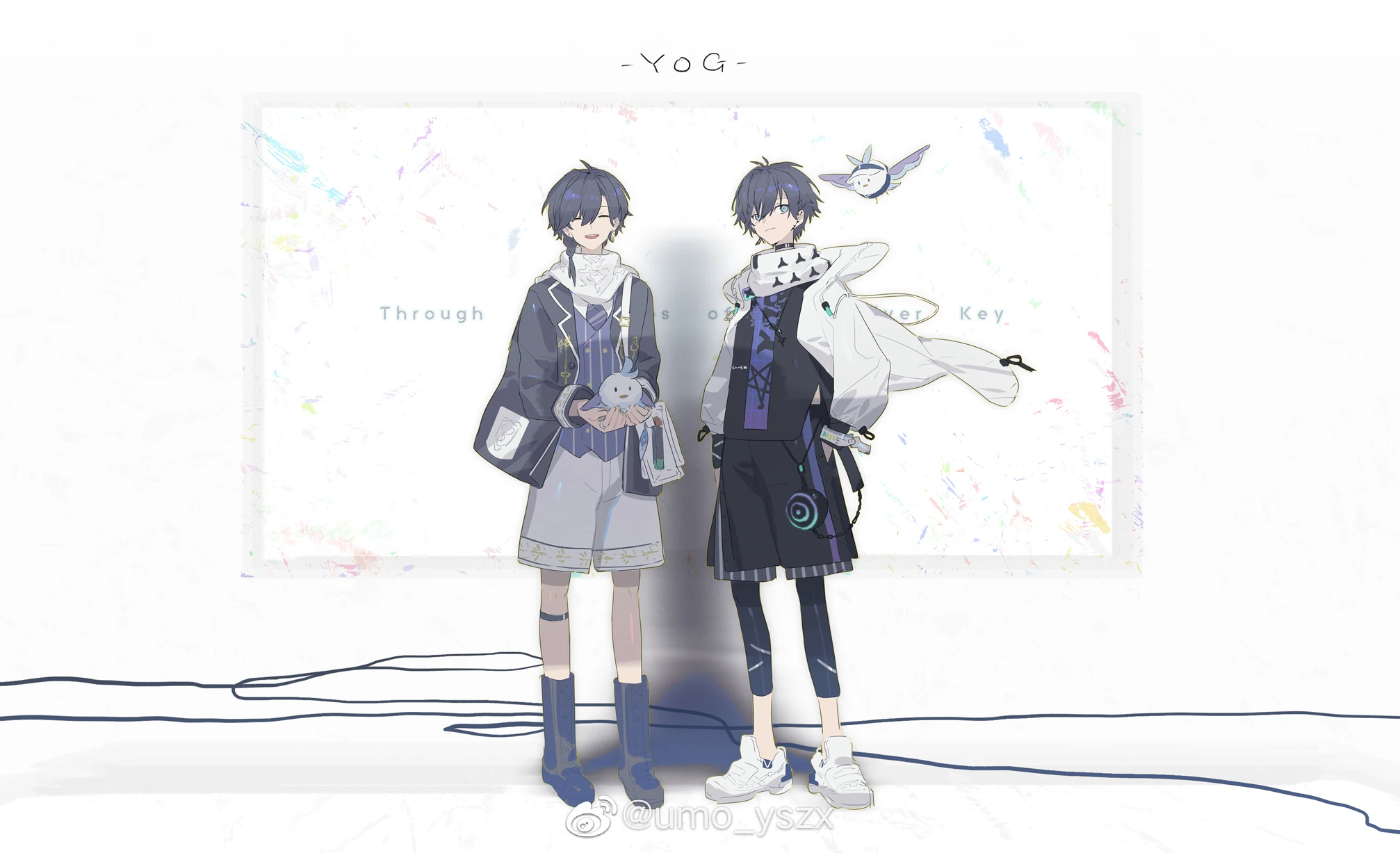 Original and second outfit by umo_yszx
