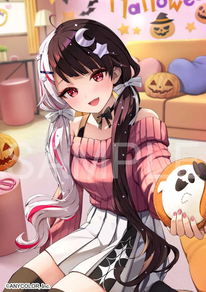 NIJISANJI Trick or Treat Voice Illustration by Summer