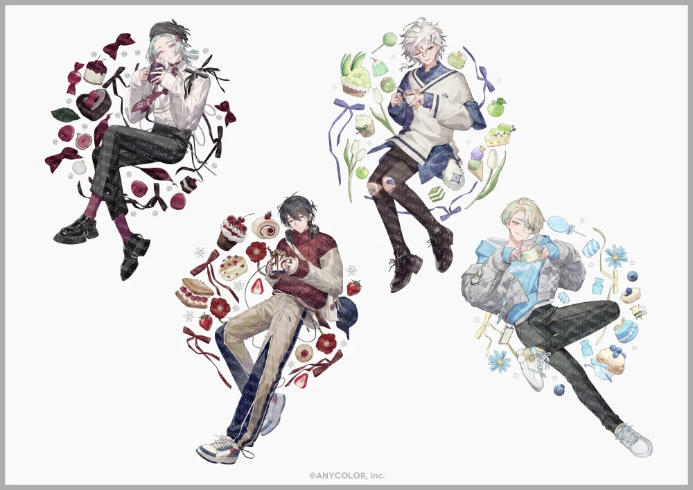 Sweet Floaties Goods<br>Illustration by pilo pilo