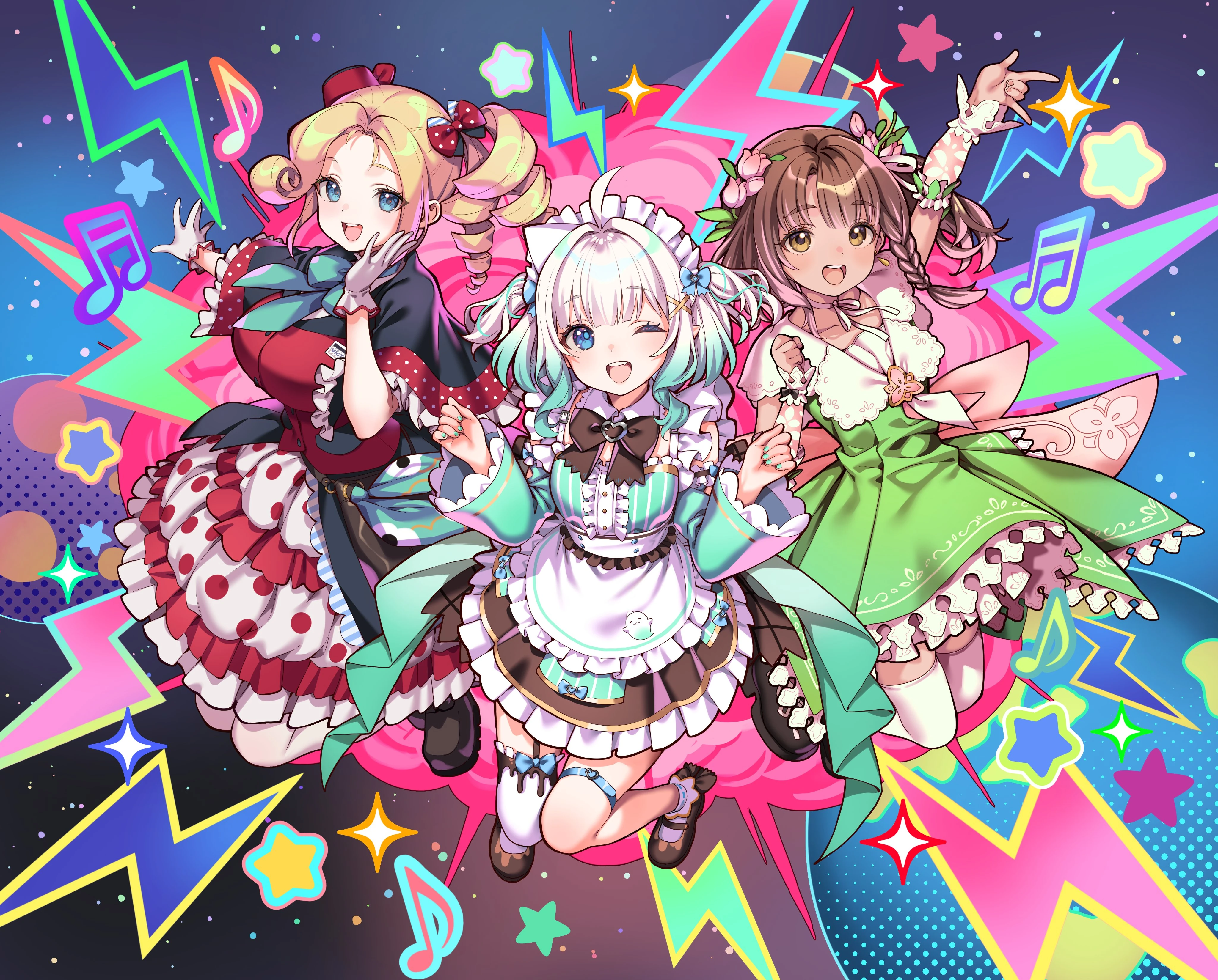 Densetsu Debut Key Visual by Kink_tail
