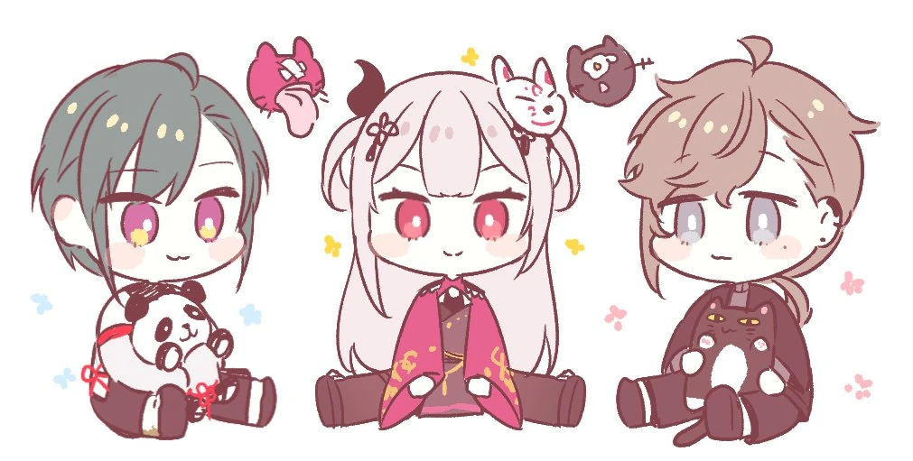 Hunting Club NIJISANJI ARK Illustration<br>by MONO MON