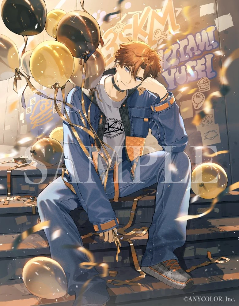 2025 Birthday Goods & Voice Illustration by Kuroda Eri