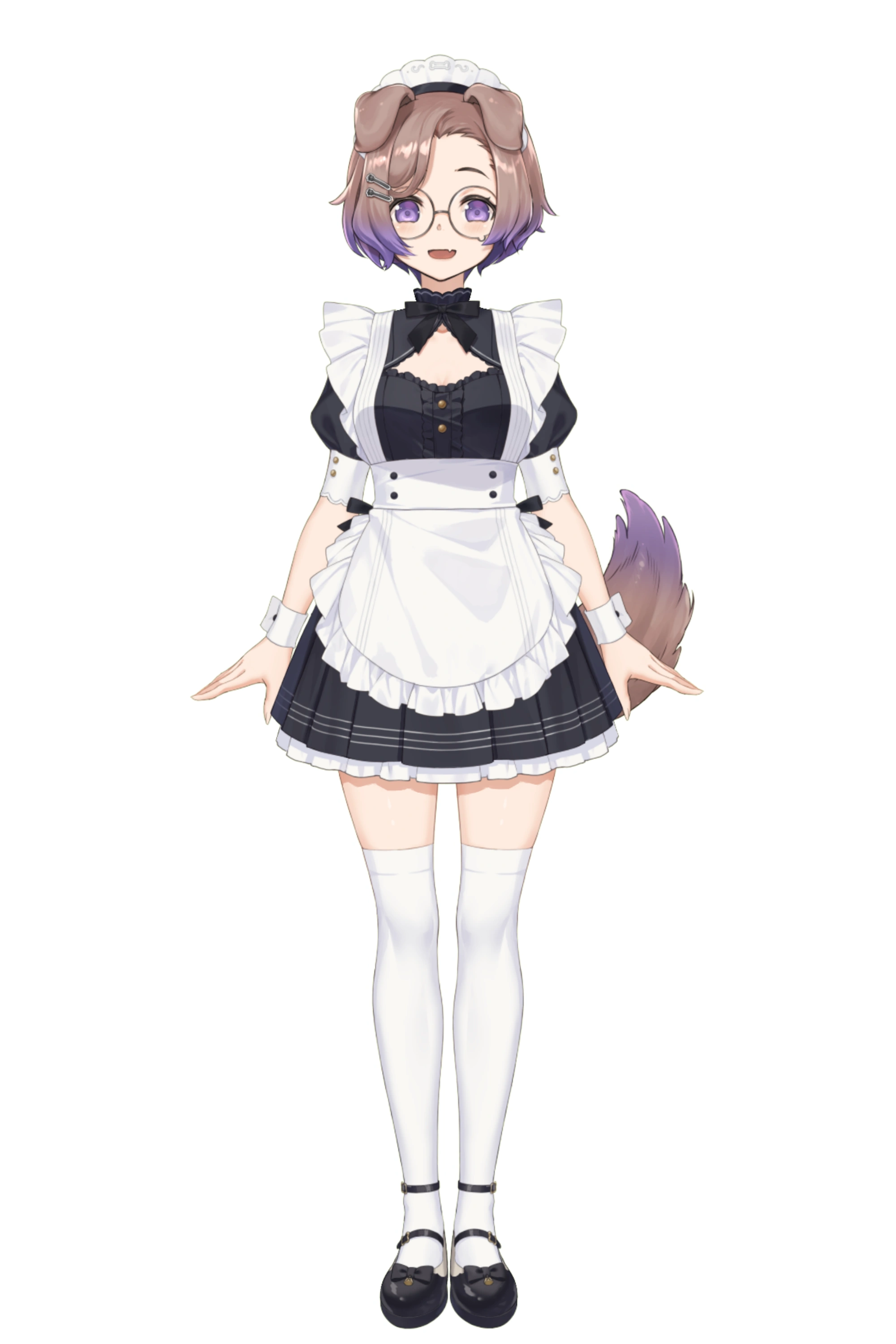 8th 2D Costume (Uniform/Maid/Nun) Key Visual