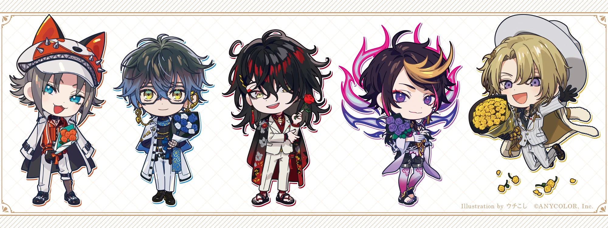 Luxiem Curtain Damashii Product SD Illustration by Uchikoshi