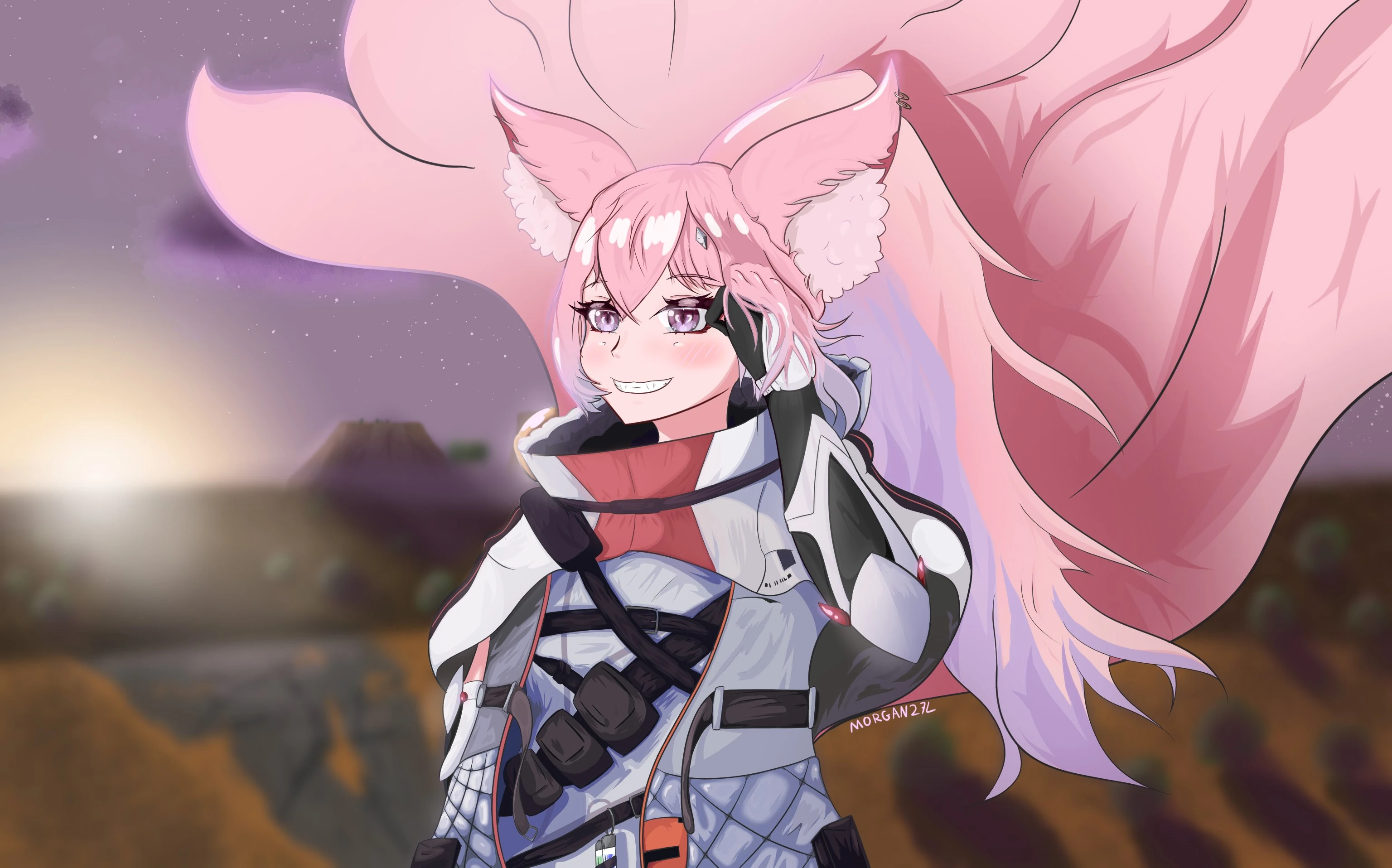 Birthday art by [https://x.com/BAZO27L/status/1966585231034441825 Morgan]