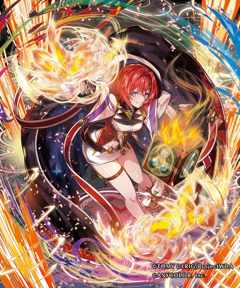 Ange Card for the WIXOSS booster pack "Nijisanji DIVA" by Morechand