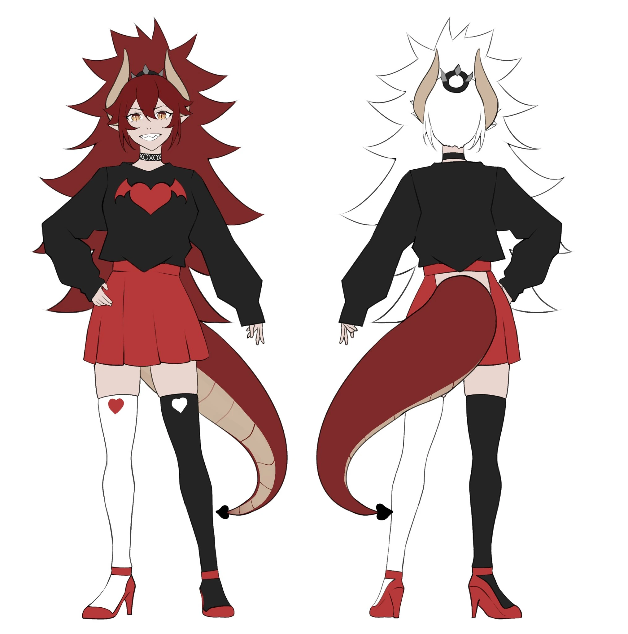 Zentreya Valentine 2022 concept art by KuroiEnpitsu