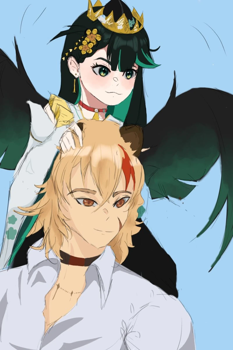 Nell and Leobel Purson by Nell
