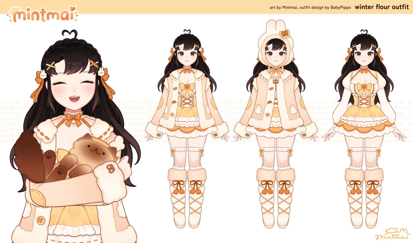 Winter Flour Outfit
