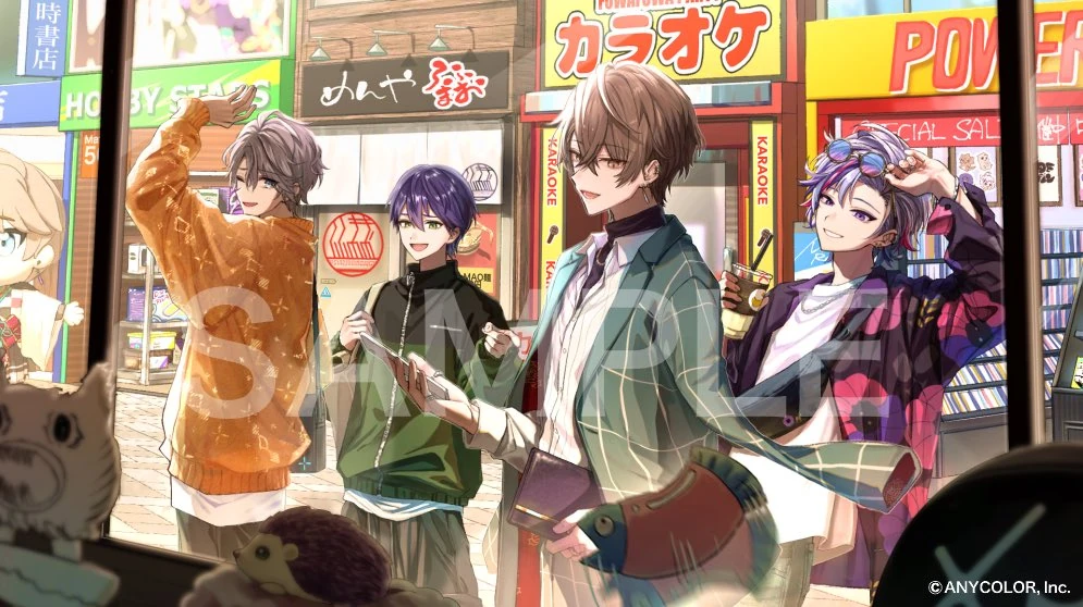 Street Exploration Key Visual Illustration by Makanai