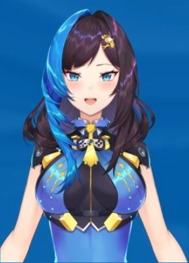Blu-chan v2.0 Portrait