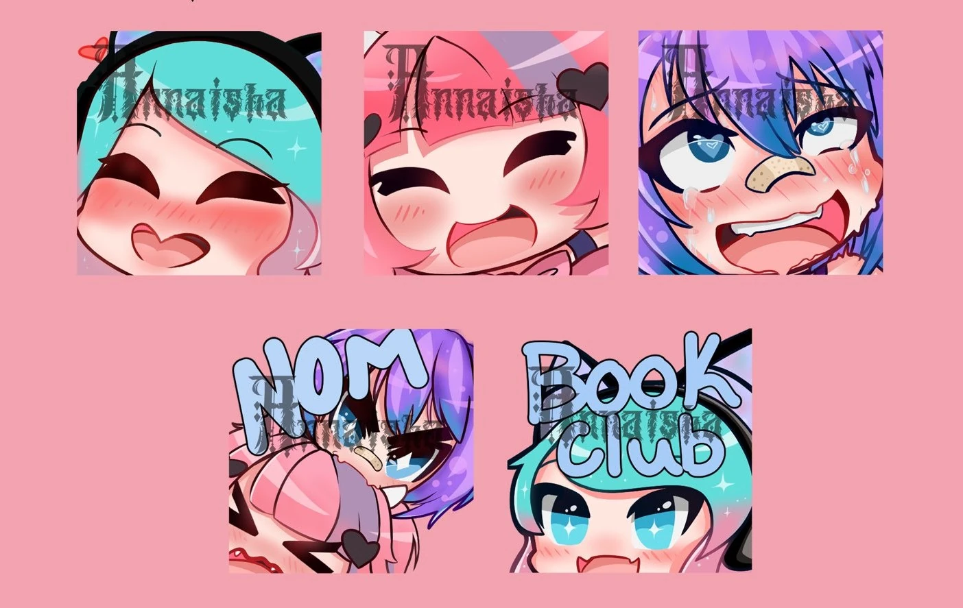 Lewdcast Emotes 2 by RealBirbLord