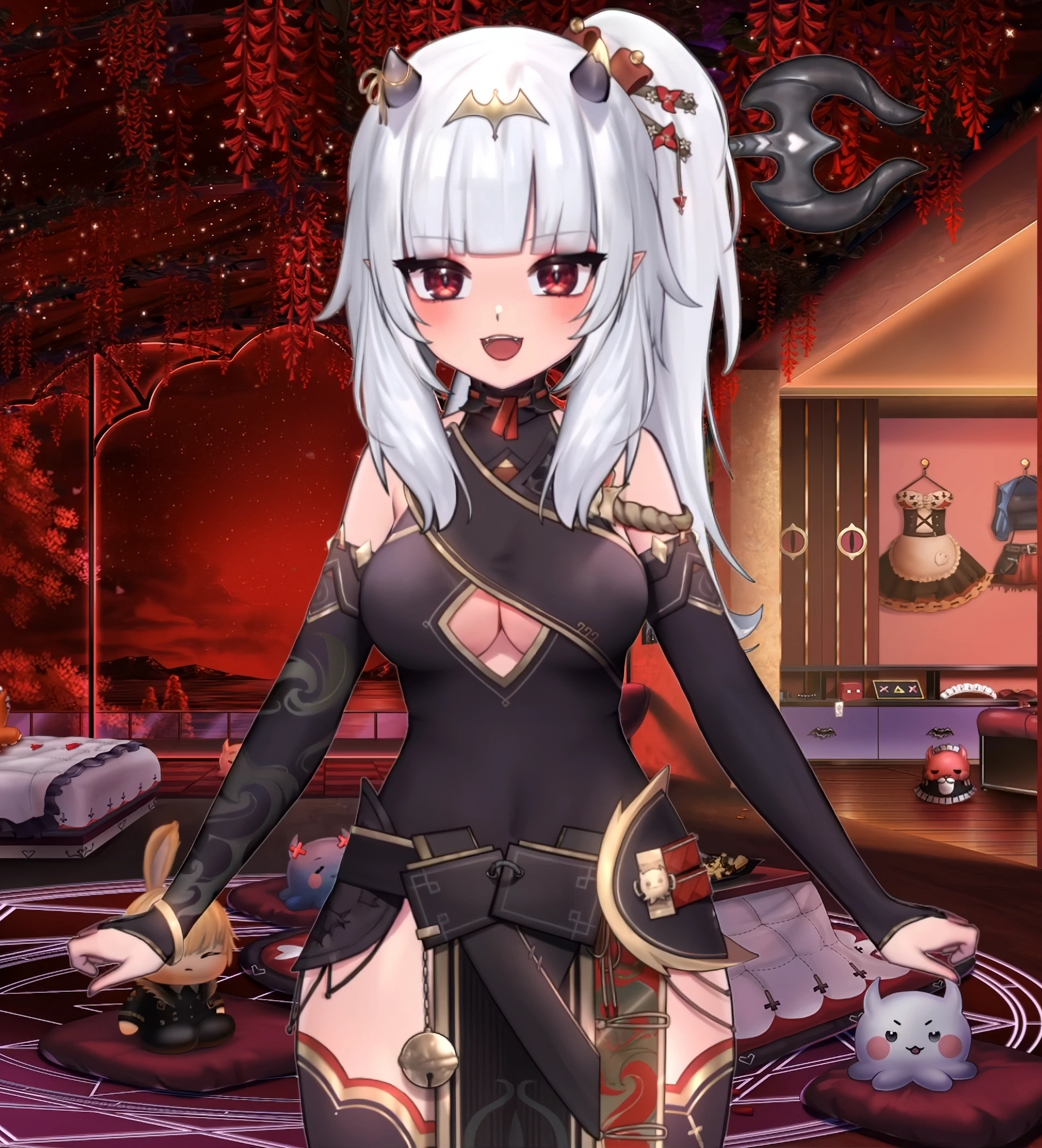 Empress model's armor