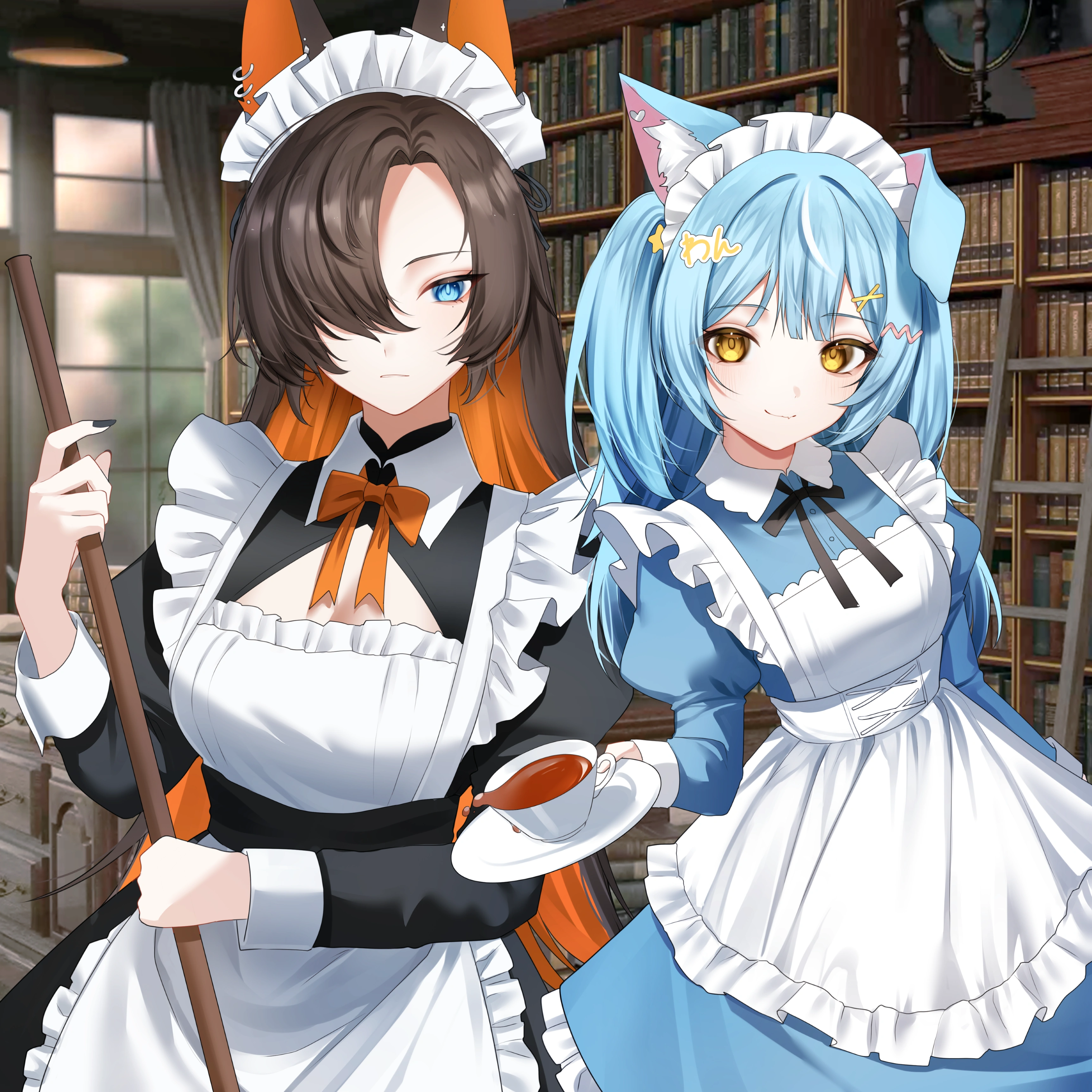 Nana and ruru maids by sohdvh_Khos_ph