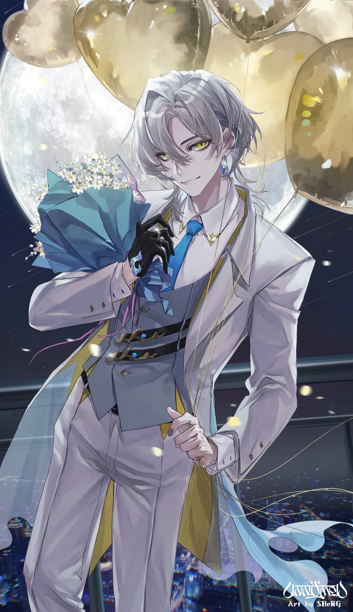 White Day 2024 artwork (Shiro ver.) by Sheng
