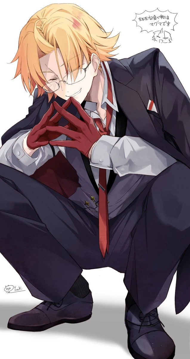 Suit Illustration ver. 2 by Yuzuki
