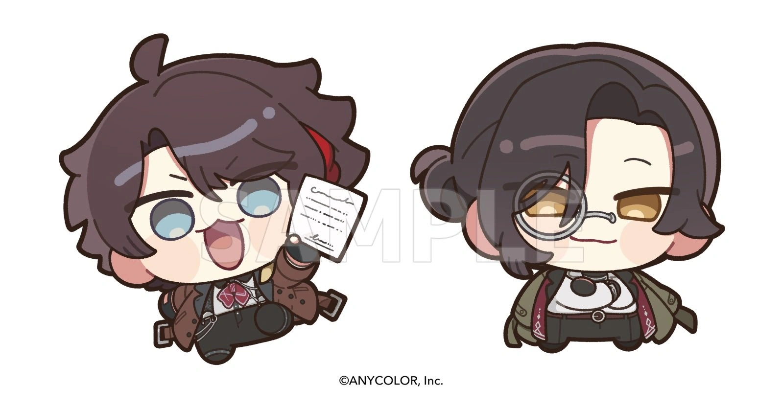 NIJISANJI Detective and Assistant Goods SD Illustration<br>by Suzuki