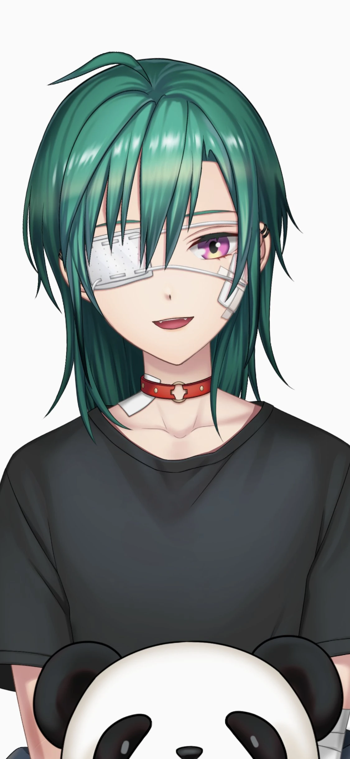 Hooded Outfit With Eye Patch