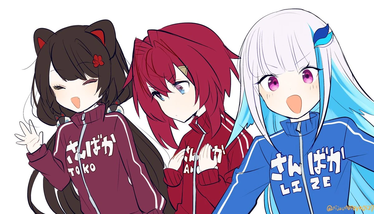 Sanbaka in Jerseys by Ninahachi