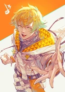 Usami 100,00 subs illust.jpg (327 KB) 100,000 Subscribers Illustration by Raita Kazama