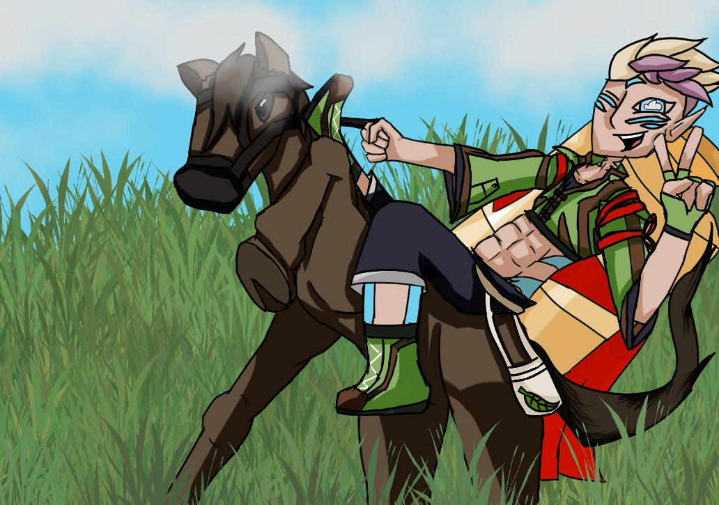 Fanart by narwhallbean