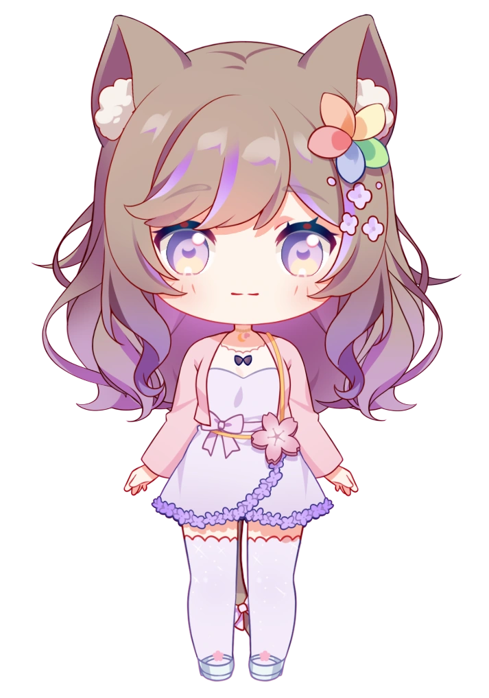 Chibi Model Spring Outfit