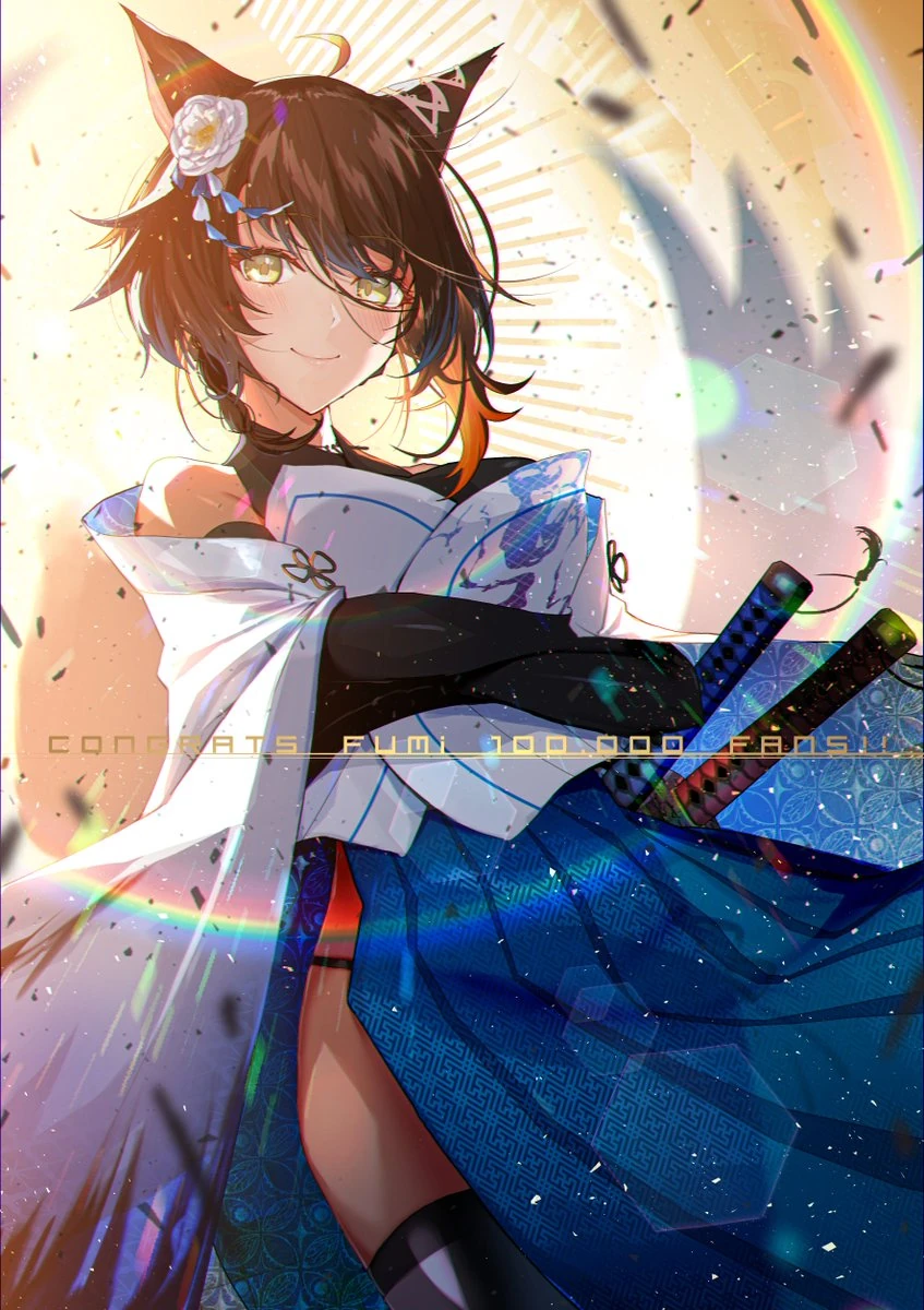 100,000 Subscribers Illustration<br>by KURI