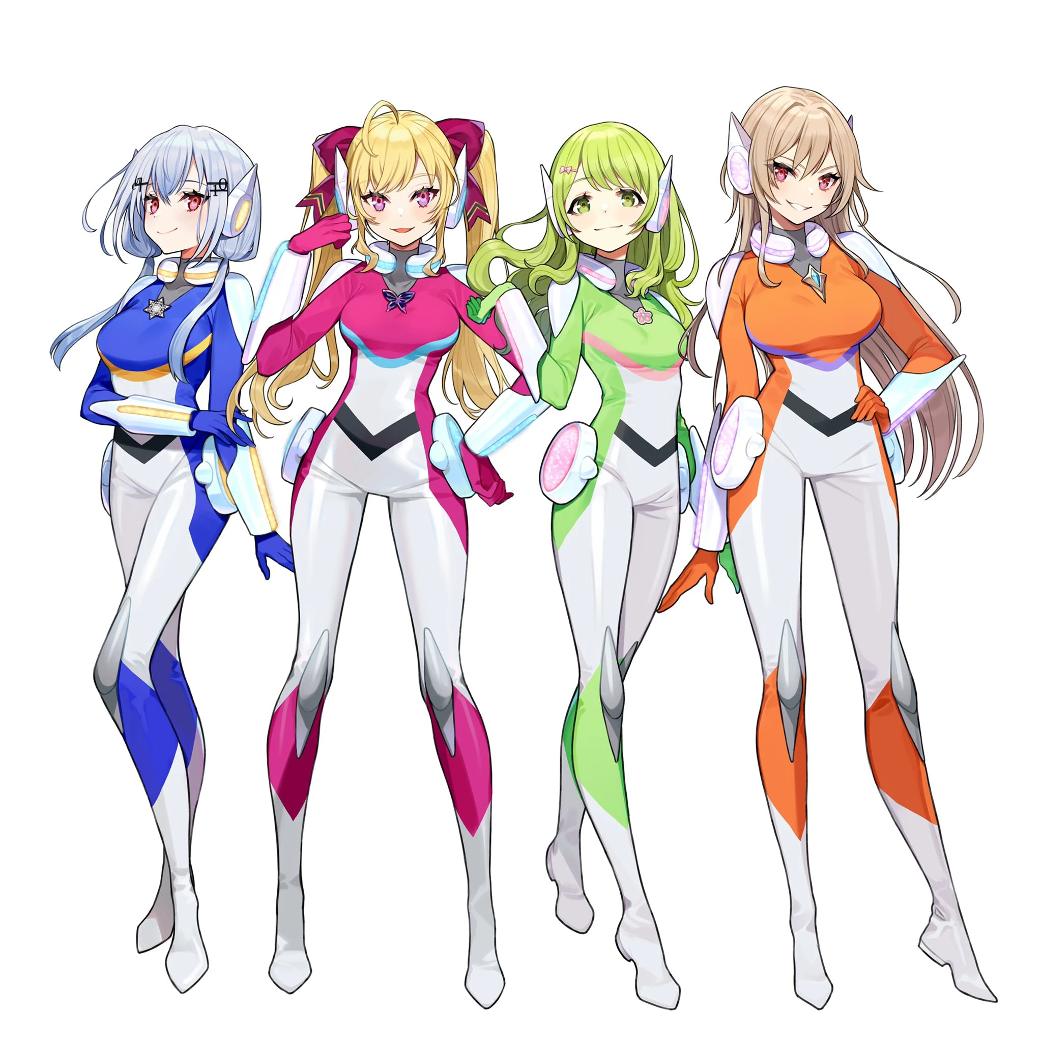 Kazaki Morinaka meets ▽△TRiNITY△▽ Illustration for "Kizuna Rail"