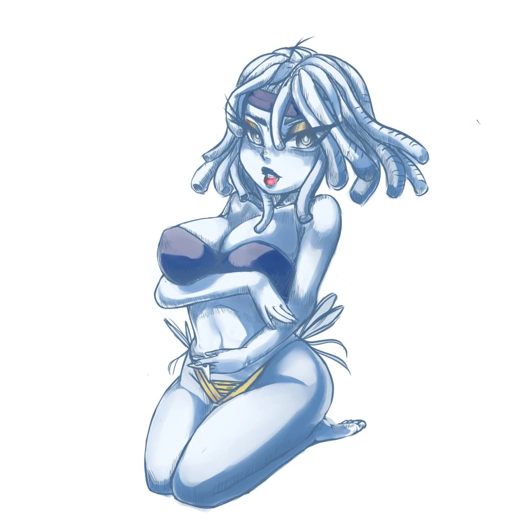 Kishin Egyptian beach goddess<br>(by Fukboi Frasia)