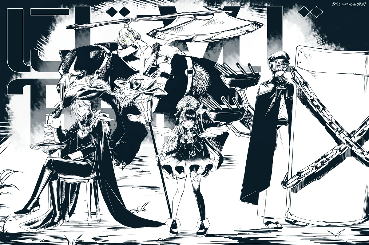 NIJISANJI ARK Illustration by Ninahachi
