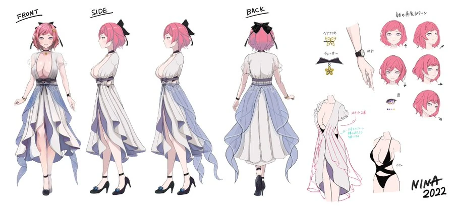 Fifth Model Reference Sheet