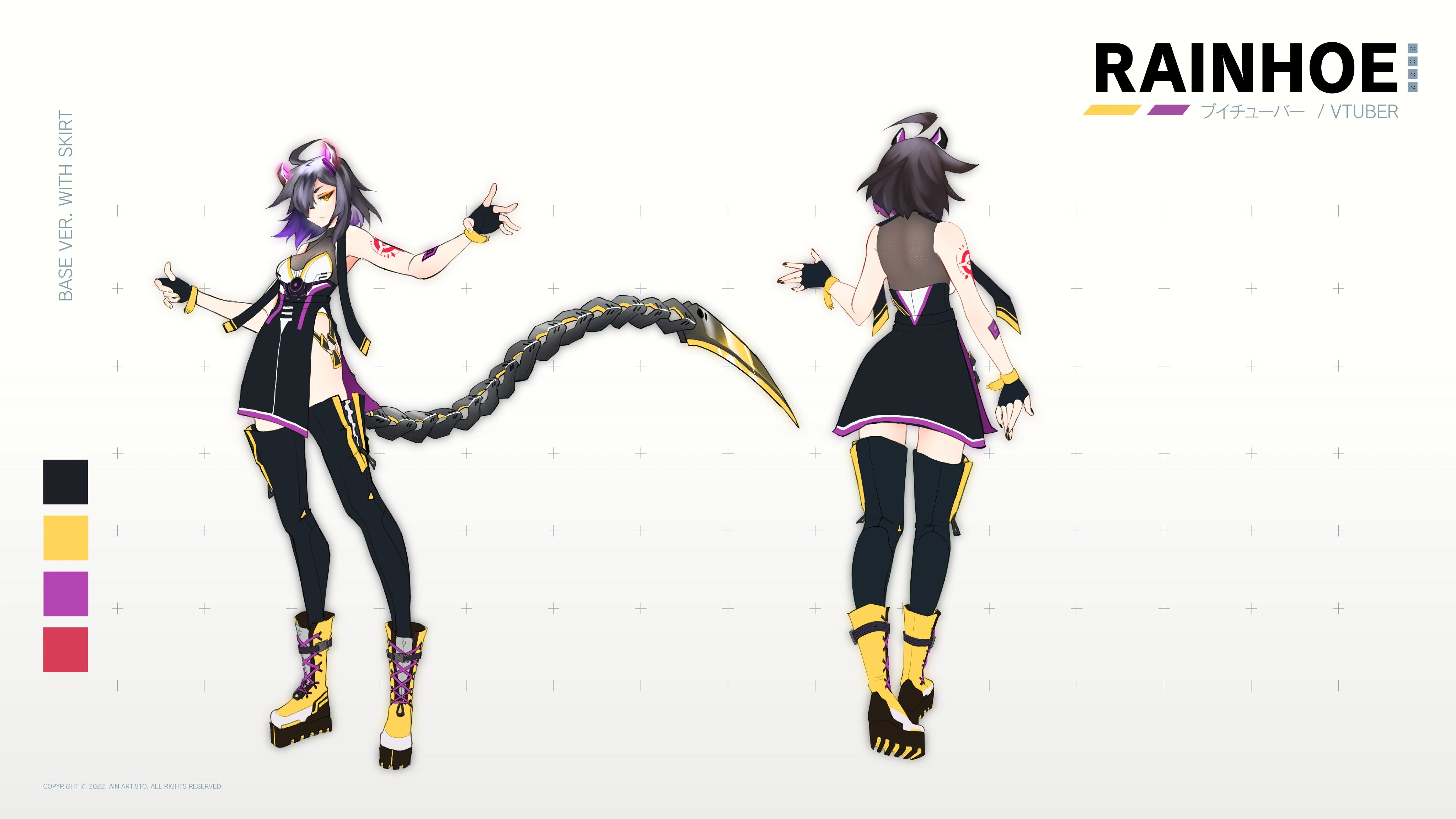 Casual Outfit Reference Sheet by 41N