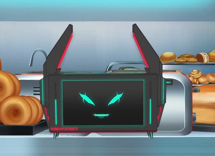 Zen Toaster Model (Face)- Model by Triglop