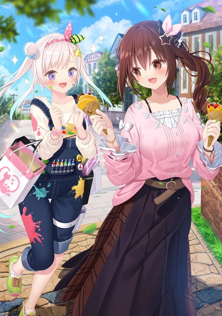 Airani Iofifteen and Tokino Sora<br>by Yano Mitsuki