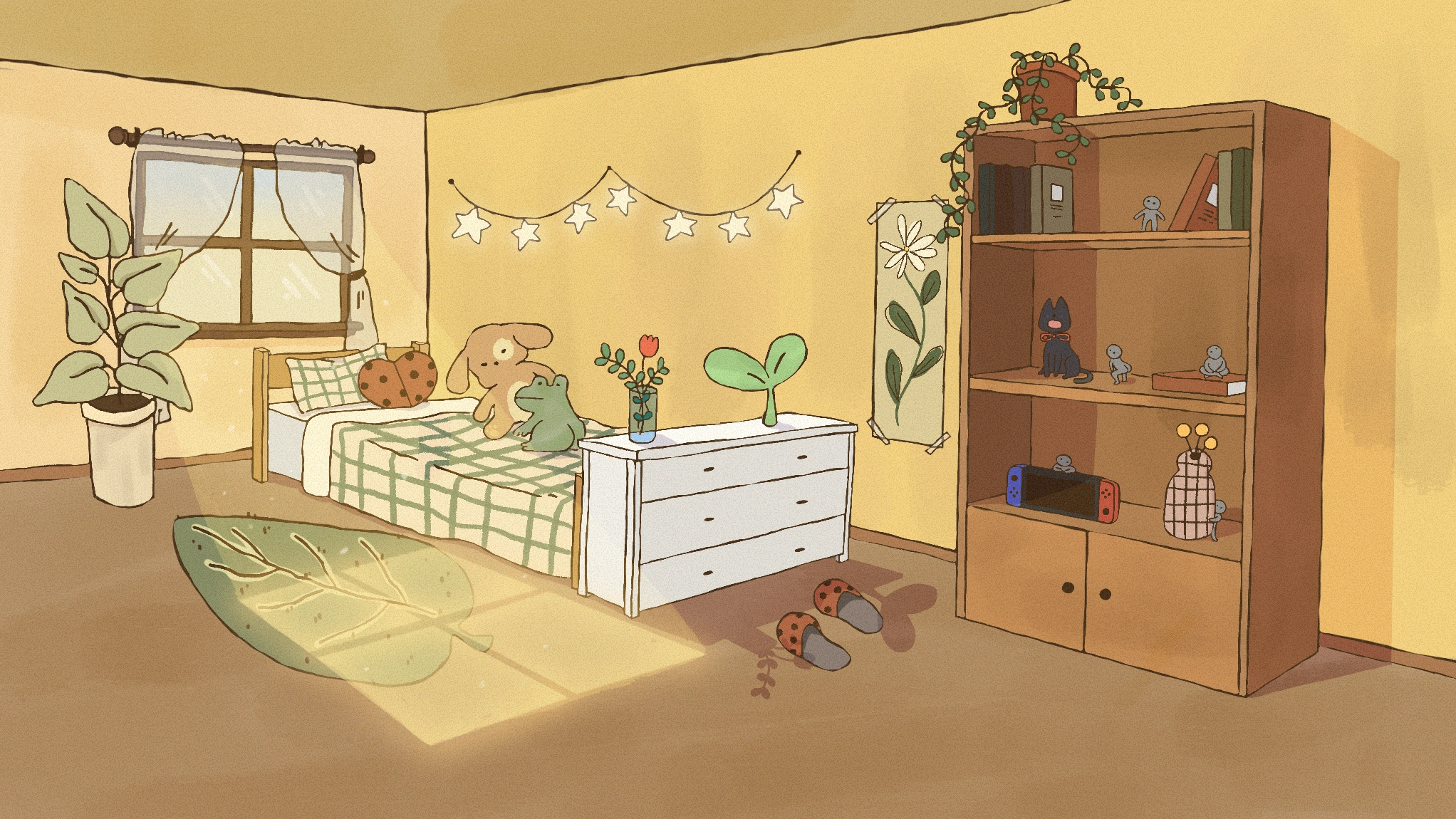 Room background (daytime)