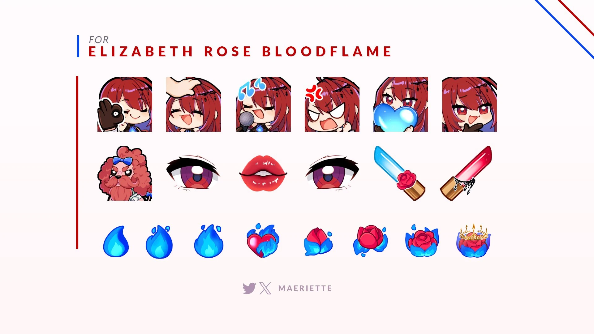 Emotes and Membership Badges by Maerie