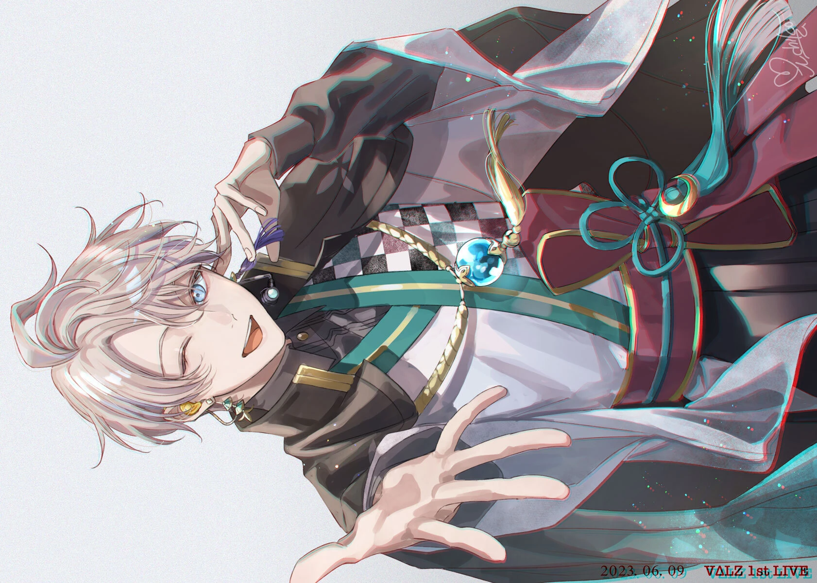 VΔLZ 1st LIVE "Issho Nyukon" Illustration<br>by Aikawa Ichiko