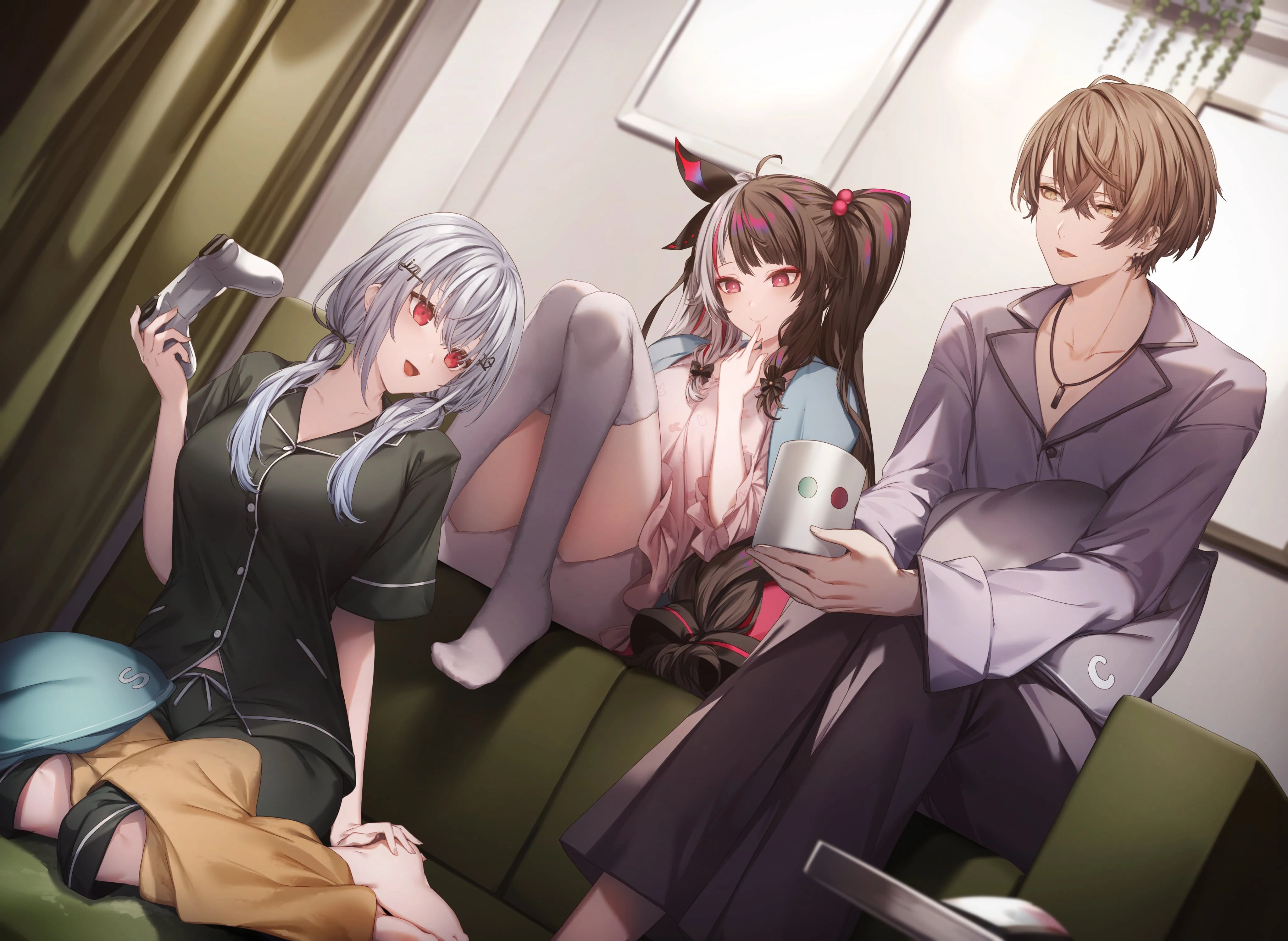 NIJISANJI x DLsite Voice Illustration<br>by Genyaki