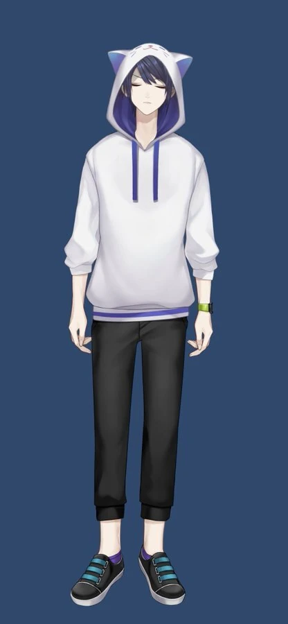 Sporty Outfit Without Jacket and With Hood