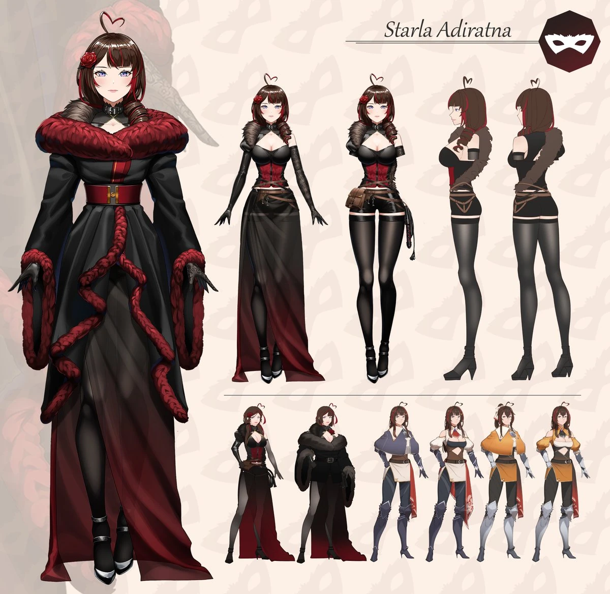 Second outfit concept illustration