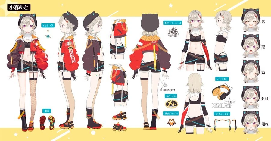 Reference Sheet by [https://twitter.com/yuukihagure/status/1713166837805154742 Yuuki Hagure]