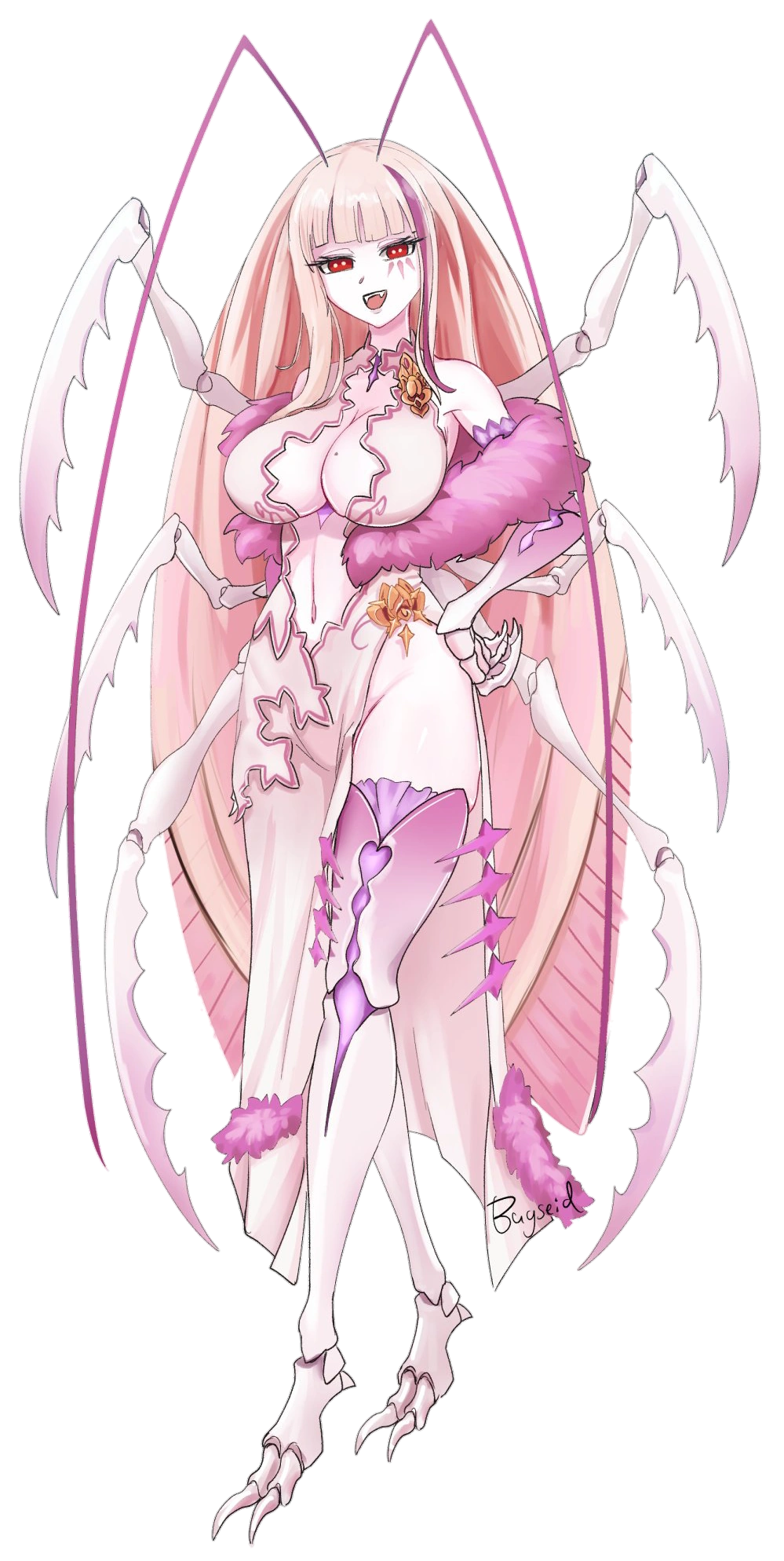 Full Body Illustration by Bugseid