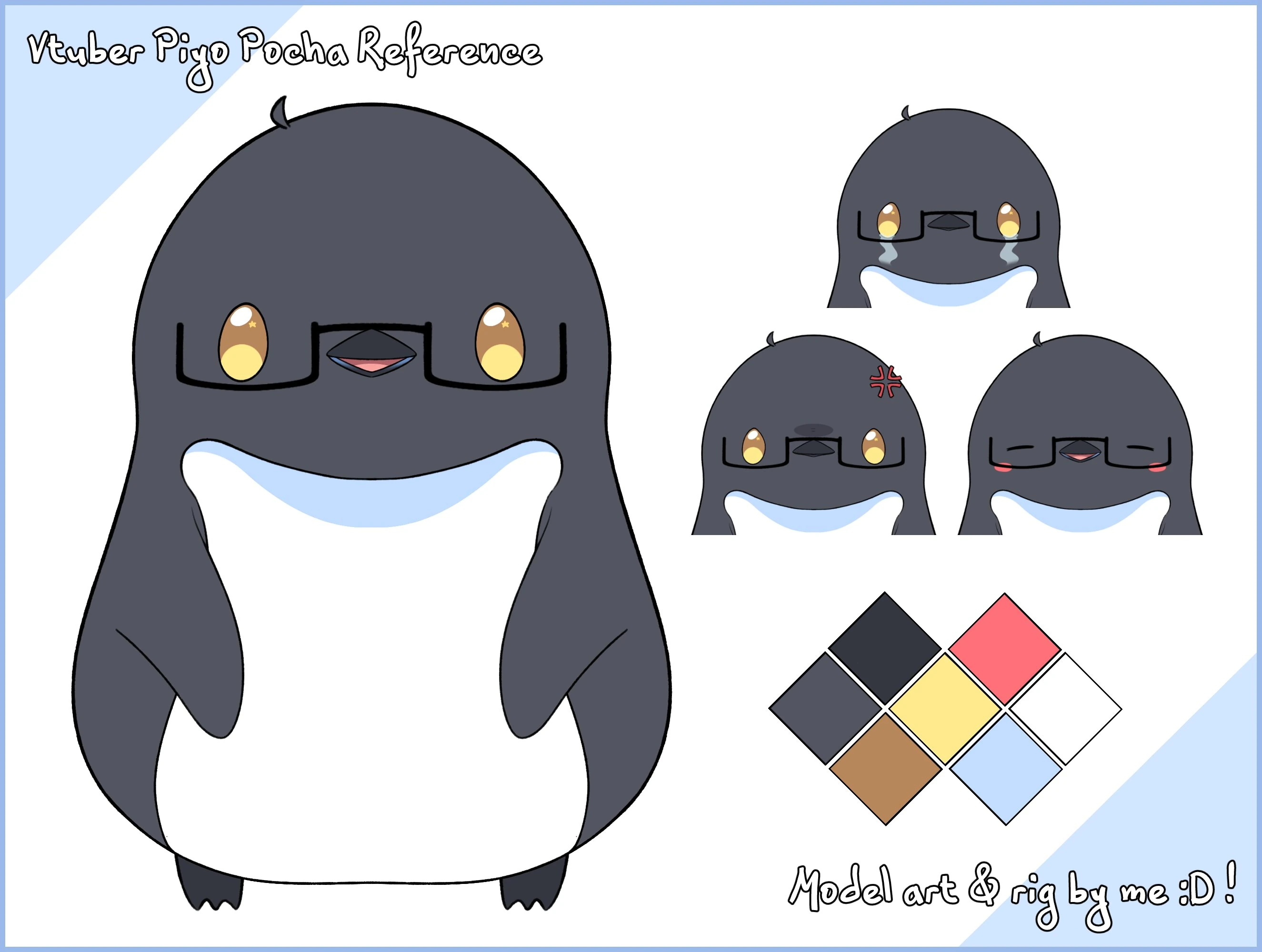 Penguin Form by Pocha Piyo