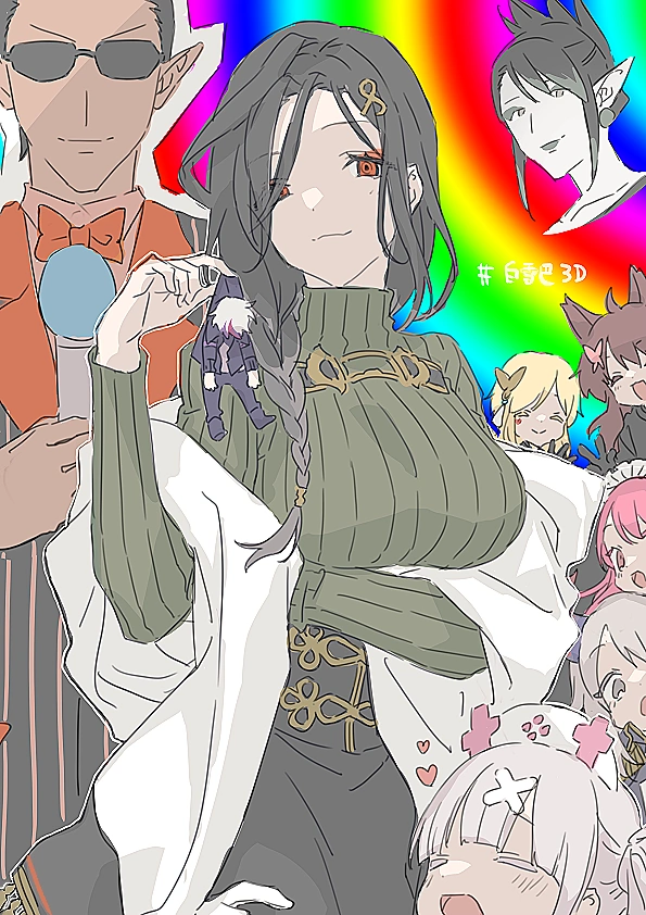 Shirayuki Tomoe 3D Debut Commemorative Illustration<br>by Namakawa