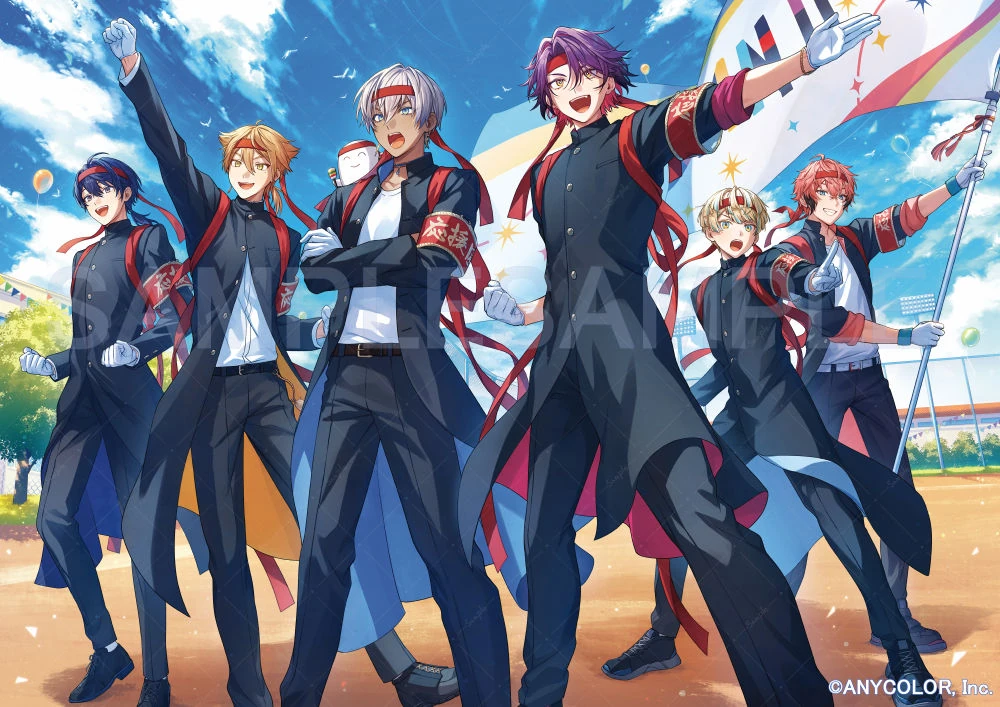 NIJIFES 2026<br>"We're The Full Effort Cheering Squad!" Illustration by Aoi Rooto