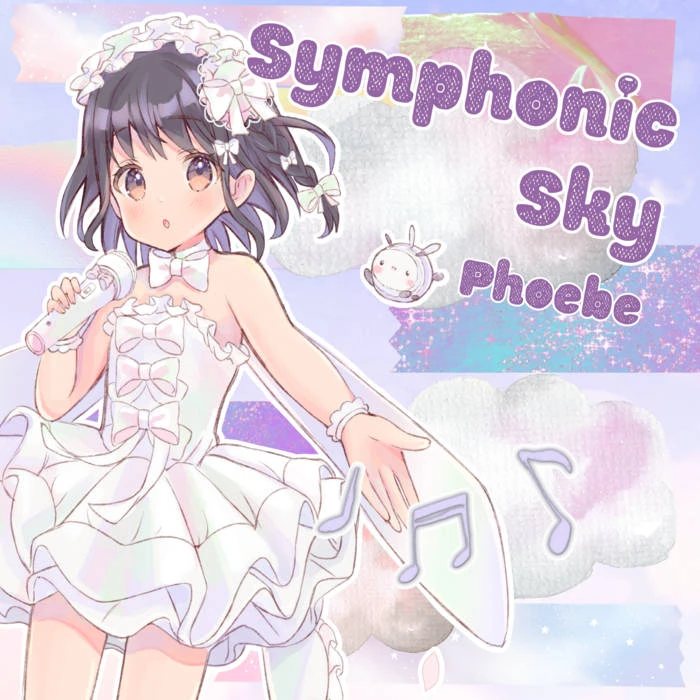 Cover Art for the single "Symphonic Sky"<ref>"Symphonic Sky" Single by Phoebe - Bandcamp</ref>