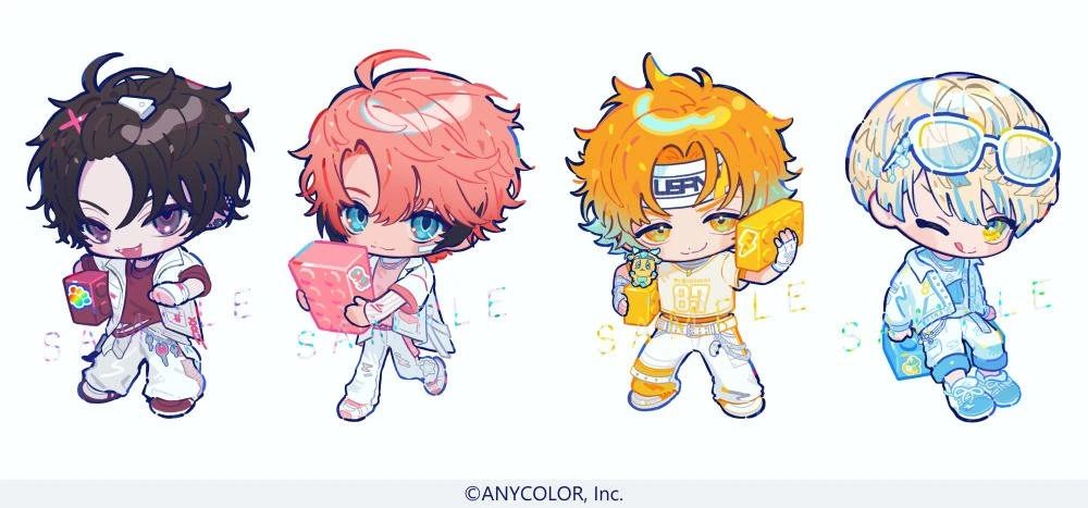 Oriens 3rd Anniversary Chibi Merch Illustration by Mawaru Sanso