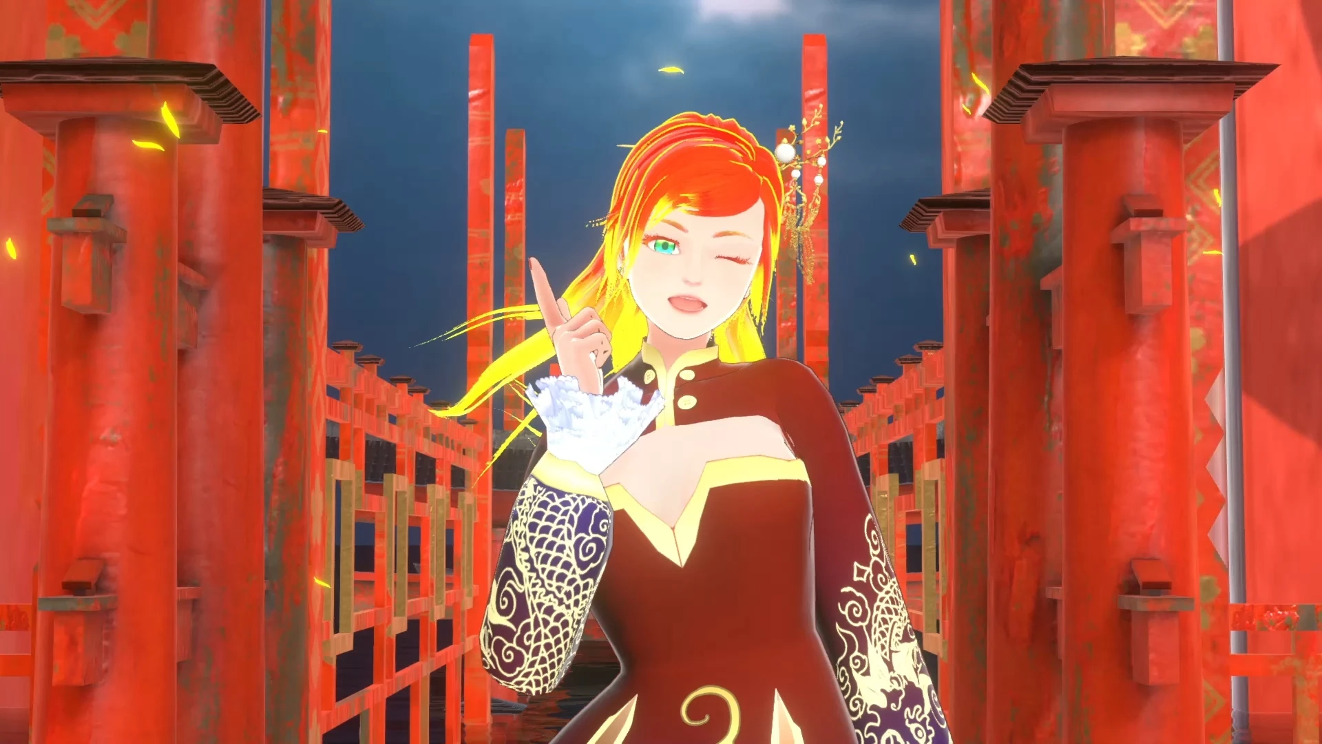 Empress Kuma in Tengou Renka Dance Video