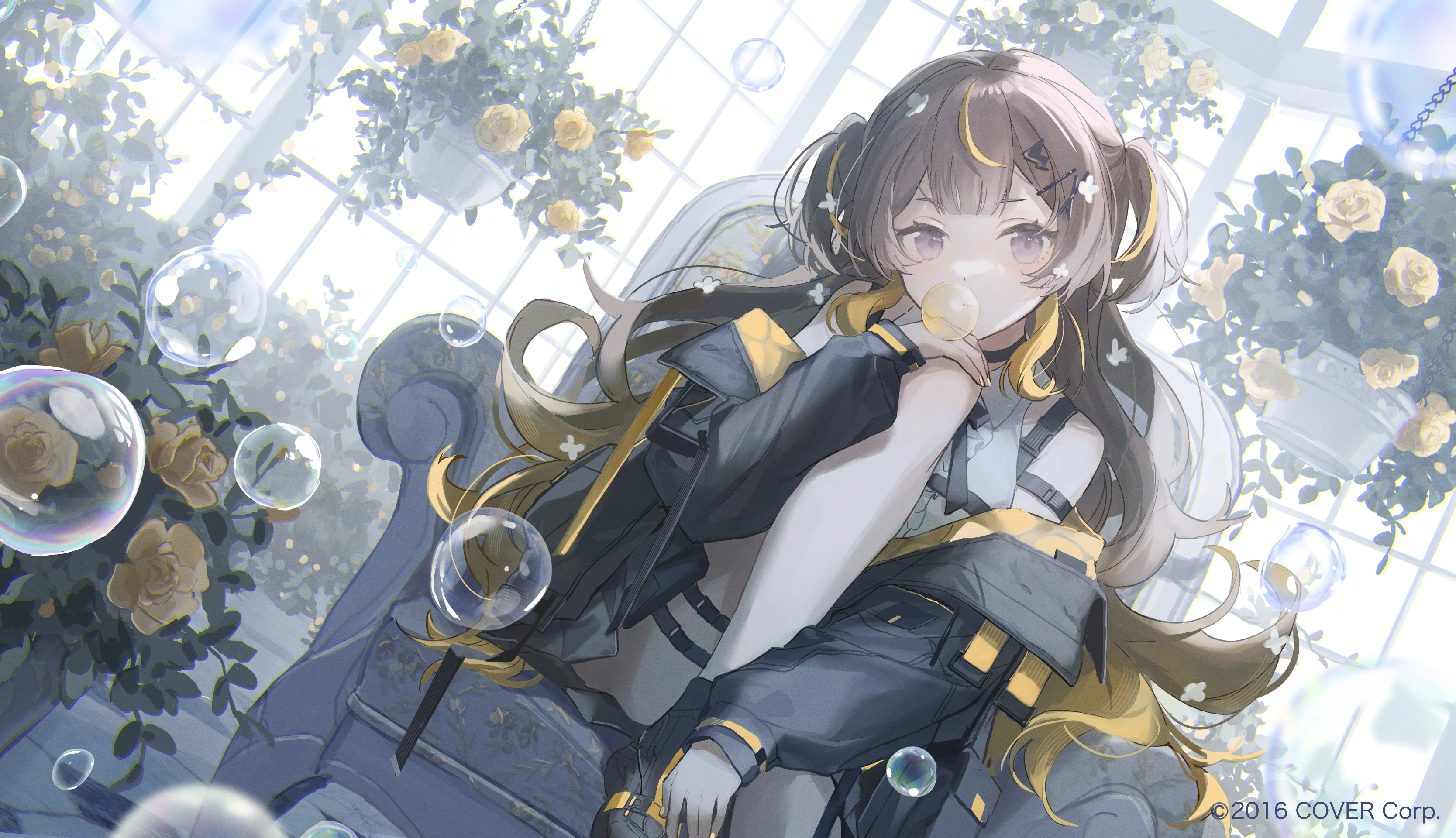 2023 Birthday "Through the Garden's Glass" Rubber Mat<br>by Oyuyu